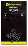 20 kom - Kroužek RidgeMonkey Rig Ring XS