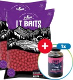 20kg - Boilies LT Baits Extreme Strawberry - Jagoda 20mm + Booster Besplatno