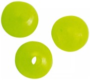 20ks - Koralice Aquantic Lock Beads Žuta 4mm
