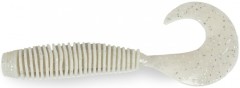 22ks - Gumová Nástraha Haibo EASOO Grub 5cm 1gr Crystal White