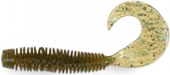 22ks - Gumová Nástraha Haibo EASOO Grub 5cm 1gr Dark Green