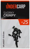 25ks - Krimpovací Svorky UnderCarp Crimpy 0,8mm