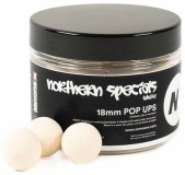 25ks - Plovoucí Boilie CC Moore NS1 Pop Ups 18mm White