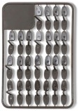 25ks - Zarážky Anaconda Pellet V-Stops XL army zelená