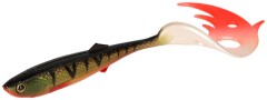 2ks - Gumena Mamac Mikado Sicario Pike Tail 14cm Bloody Perch