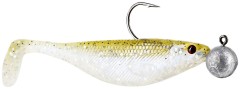 2ks - Gumena mamac Westin ShadTeez R 'N R 9cm 7g #4/0 Clear Water Mix 2