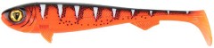 2ks - Gumová Nástraha Rage New Super Slick Shad Colours 23cm UV Red Wake