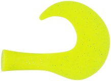 2ks - Gumová Nástraha Westin Swim Tail Spare Curltail 12cm 8g Fluo Yellow