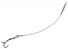 2ks - Hotový Návazec Carp'R'Us Ready Ronnie Rig Strip-X Mat Brown 25lb Velikost 6 2ks - Hotový Návazec Carp'R'Us Ready Ronnie Rig Strip-X Mat Brown 25lb Velikost 6