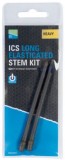 2ks - Insert Preston ICS Elasticated Stem Kit 60mm Veľkosť Standard Short 2ks - Insert Preston ICS Elasticated Stem Kit 60mm Veľkosť Standard Short