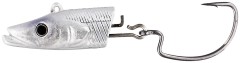 2ks - Jigova glava Westin Sandy Andy Weedless Rola 24gr #2/0 Srebrna