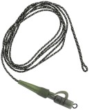 2ks Koncová Montáž Mikado Leadcore 80cm S Bezpečným Klipem