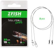 2ks - Lanko Zfish Wolfram Leader 20cm / 12kg 2ks - Lanko Zfish Wolfram Leader 20cm / 12kg