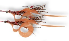 2ks - Nástraha Savage Gear Cuttle Eyee Skirt M #12 Orange Glow 2ks - Nástraha Savage Gear Cuttle Eyee Skirt M #12 Orange Glow
