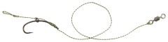 2ks - Náväzec Mistrall Ring Hair Rig s Protihrotom Veľkosť 2