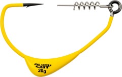 2ks - Offsetový Háček Black Cat Mega Offset Hook 10/0 20g
