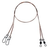 2ks - Titanové Lanko Mistrall Wire Leaders 7x7 Brown 7kg 2ks - Titanové Lanko Mistrall Wire Leaders 7x7 Brown 7kg