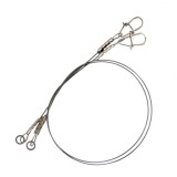 2ks - Titanové Lanko Savage Gear Single Strand Titanium Jerkbait 30cm 25kg