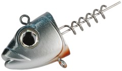 2ks Zavrtávací Hlavička Mikado Jaws Vertical 60g Plava Riba