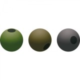 30ks -  Gumový Korálik Suretti Beads Priemer 6mm