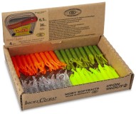 36kom - Gumeni mamac Iron Claw Tube 6,5cm mix 2