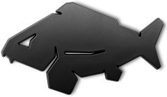 3D Nálepka Delphin CARP Černá 3D Nálepka Delphin CARP Černá