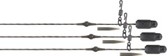 3kom - Gotovi Predvez Fox Edges Naturals Heli-Clip Rigs Copper Core 50lb