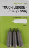 3kom - Olovo Korum Touch Ledger 3,2gr (2 SSG)