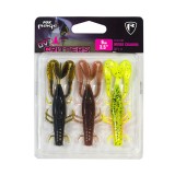 3kom - Set Mamaca Fox Rage Critters Mixed UV Boje Paketi 7cm