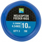 3kom - Šok najlon Preston Helicopter Feeder Rigs