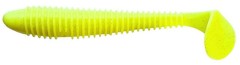 3ks - Gumová Nástraha Crazy Fish Vibro Fat 14,5cm 6 Chartreuse