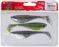 3ks - Gumová Nástraha Mikado Spark 10cm MIX