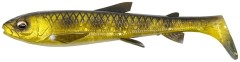 3ks - Gumová Nástraha Savage Gear 3D Whitefish Shad Black Gold 12cm 14g