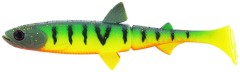 3ks - Gumová nástraha Westin Hypoteez ShadTail 9cm 5gr Tiger Perch