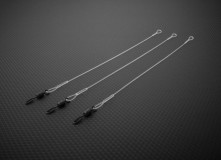 3ks - Hotový Náväzec Gemini Low Level Ronnie Rig Spinner Tidy Booms 30lb Dĺžka 18cm