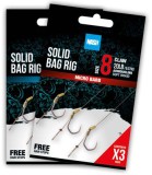 3ks - Hotový Návazec Nash Solid Bag Rig 2024 Barbless 3ks - Hotový Návazec Nash Solid Bag Rig 2024 Barbless