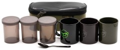 3ks Jedálenský Set Korda Compac Tea Set 3 Piece