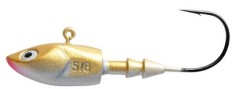 3ks - Jigová Hlavička Berkley PowerJig Deep Jig Bronze/Gold 17.5g #3/0