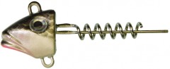 3ks - Jigová Hlavička Gunki G´Fish Screw Natural Black 10gr