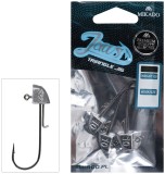 3ks - Jigová Hlavička Mikado Jaws Trojúhelníková BN 10gr Velikost 1/0