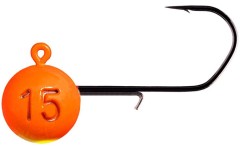 3ks - Jigová Hlavička Monkey Lures MNKY 4/0 Orange 12gr