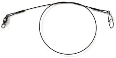 3ks - Lanko Abu Garcia Wire Leader 23cm Black