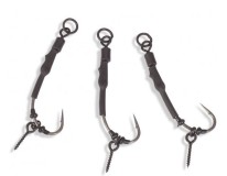 3ks - Montáž Anaconda Piercer Ronnie RigCurve Shank Micro Barb Velikost 8