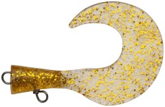 3ks - Náhradné chvosty Abu Garcia Svartzonker McMio Gold Glitter