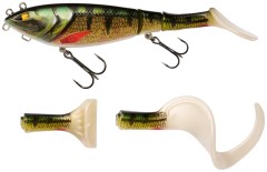3ks Nástraha Berkley Zilla Tailswinger 18cm 89gr Perch