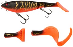 3ks Nástraha Berkley Zilla Tailswinger 18cm 89gr Shadow Tiger