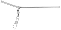 3ks - Prejazd s Karabinkou Mikado Anti-Tangle Metal 7cm
