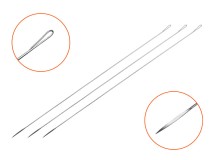 3ks - Prešívacia Ihla Delphin FISHY Dĺžka 15cm