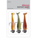 3ks - Set Mamaca Korum Snapper Plutajući Gonks Mutant 9cm