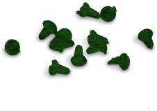 40ks - Zarážky Anaconda D-Rig-Hook Bell Beads army zelená 40ks - Zarážky Anaconda D-Rig-Hook Bell Beads army zelená